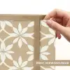 Bloemen - Patroon - Beige Light Box met batterij (Wandlamp) middel 907 -USP_websiteprintNL