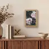 Vintage - Rozen - Romantisch - Bloemen Light Box met kabel (Tafellamp) klein -sfeer2