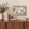 Penseelstreken - Schilderij - Beige Light Box met kabel (Tafellamp) klein -sfeer2