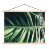Tropisch - Inductie mat - Natuur - Inductie beschermer - Jungle textielposter latten blank klein -3d