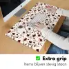 Bloemen - Botanisch - Bordeaux Muismat XXL klein 681 -sfeer3