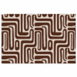 Abstract - Patroon - Bruin poster papier klein 62 -3d