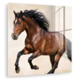 Paard - Galop - Energie plexiglas 5mm klein -zzzproduct_nieuw