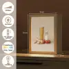 Spaghetti - Melk - Tomaten - Eieren - Brood Light Box met kabel (Tafellamp) klein -USP_NL