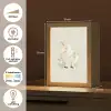 Eenhoorn - Bloemen - Stippen Light Box met kabel klein -USP_NL