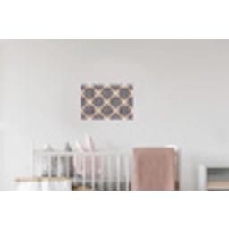 Floraal - Ornament - Blauw Muursticker klein 286 -kinderkamer