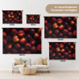 Fruit - Close up - Nectarines Wandkleed katoen klein -tsfeer8_DE