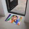 Portret - Vrouw - Modern Deurmat klein -sfeer5