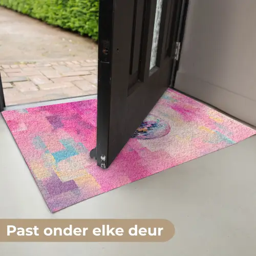 Discobal - Pink - Verf Deurmat klein -USP_NL