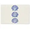 Schelpen - Blauw - Patroon Deurmat klein -zkaufland3d