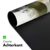 Minimalistisch - Cirkels - Penseelstreken - Beige Muismat XXL klein -sfeer2