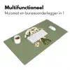 Lint - Boeket - Groen - Quote Muismat XXL klein -sfeer4