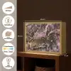 Marmer - Gold - Steen - Abstract Light Box met batterij (Wandlamp) middel -USP_websiteoverzichtNL