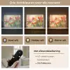 Tulpen - Sprookjesachtig - Kleurrijk Light Box met batterij (Wandlamp) middel -USP_lichtkleurNL