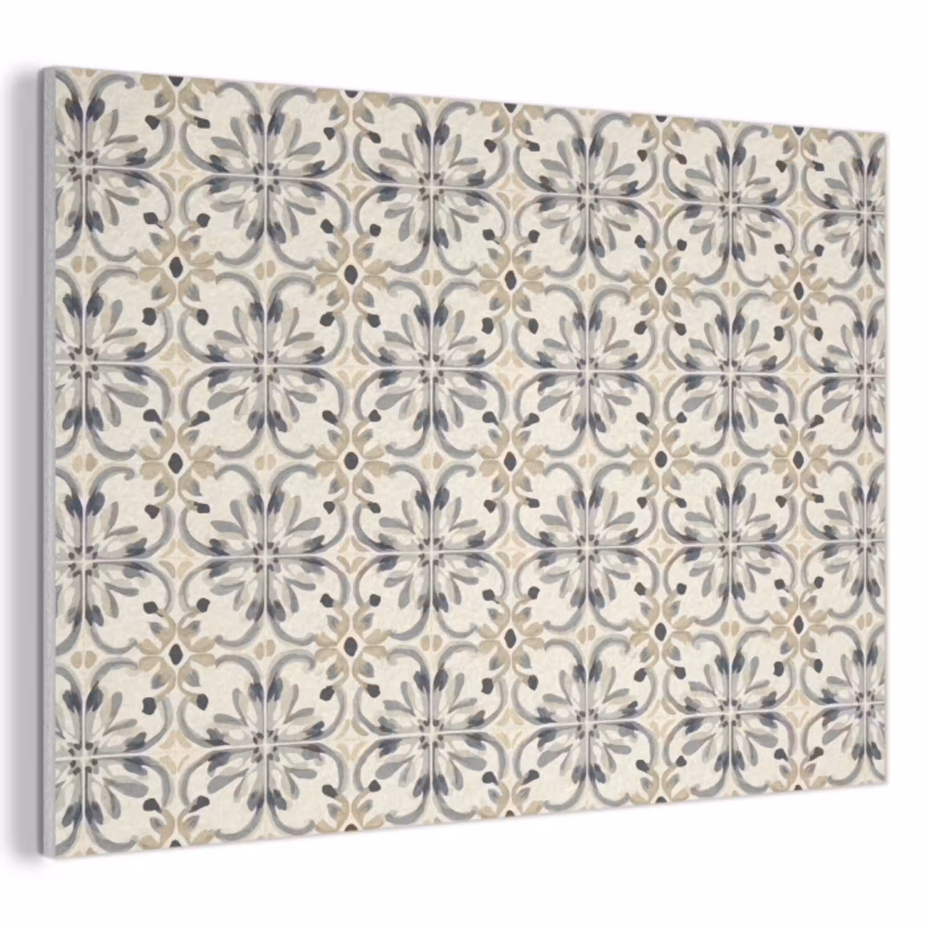 Floraal - Patroon - Kleurrijk PET vilt klein 837 -3d