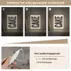 Beige - Japandi - Cake - Decoratie Light Box met kabel (Wandlamp) klein -USP_dimbaarNL