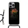 Sierlijk - Boeket - Vaas Hoesje iPhone 16 Pro Max met koord klein -3d