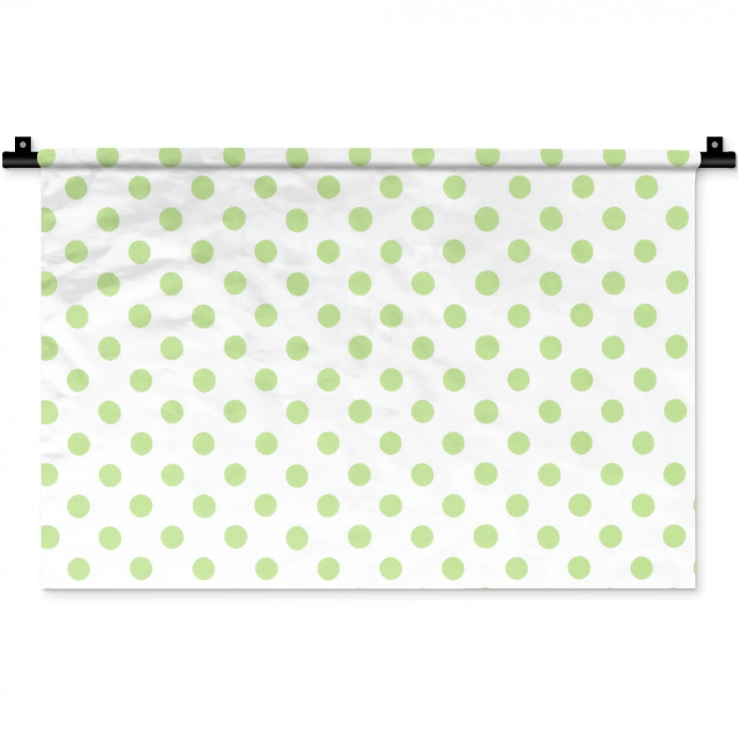 Dots - Klassiek - Groen Wandkleed katoen klein 269 -zz3d