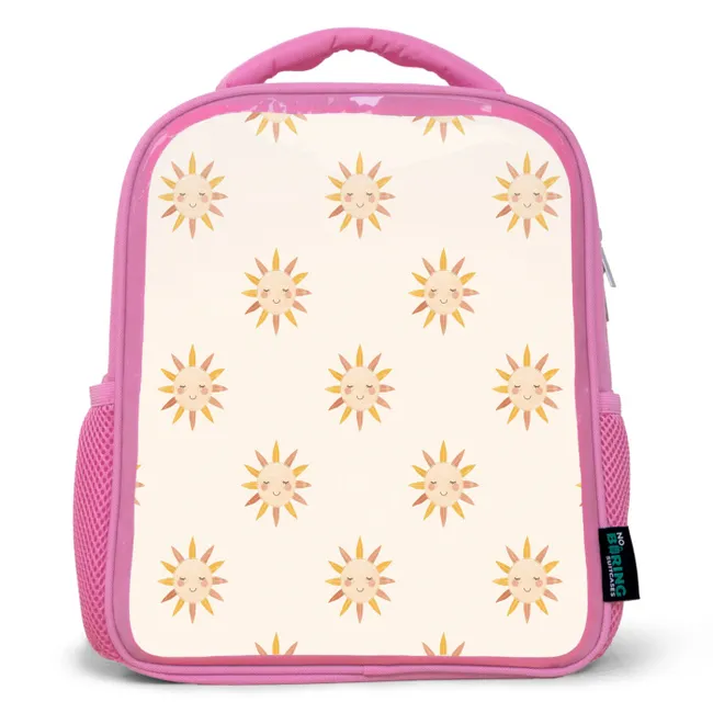 Kids' Backpacks Pink -. Cheerful - Sun - Blush - Boho