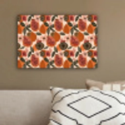 Papaja - Bloesem - Oranje canvas 2cm klein 34 -sfeer3