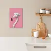 Flamingo - Roze - Koksmuts - Vogel KitchenYeah - Keuken - Canvas klein -sfeer1