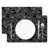 Lijnen - Patronen - Vloeiend - Bogen Placemat vinyl groot 368 -zzsfeer2_Kitchenyeah-website
