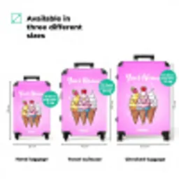 Smeltende swirls NBS - Handbagage koffer - Kinderen Unisex middel zzzzzzVergelijking_3EN
