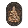 Boeddha - Mantra - Meditatie - Spiritueel - Koper Wandcirkel Ovaal Forex klein -3d