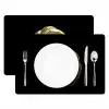 Croissant - Brood - Goud - Zwart Placemat vinyl groot -zzsfeer2_Kitchenyeah-website