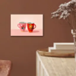 Theekopjes - Bloemmotieven - Roze - Theezakjes aluminium wit klein -sfeer4