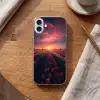 Windmolen - Zonsondergang - Landschap Apple iPhone 16 Plus klein -sfeer1