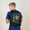 Polly Pup Rugzak - Zwart middel -sfeer8