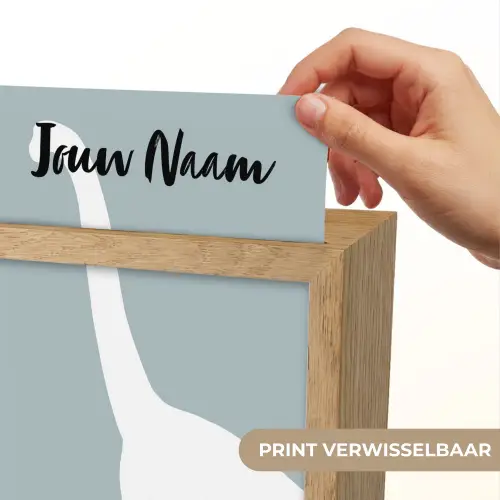 Dino - Brachiosaurus - Dinosaurus - Blauw Light Box met kabel (Kinderlampje) klein -USP_websiteprintNL