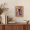 Meisje met de parel - Johannes Vermeer - Neon Light Box met kabel (Wandlamp) klein -sfeer2