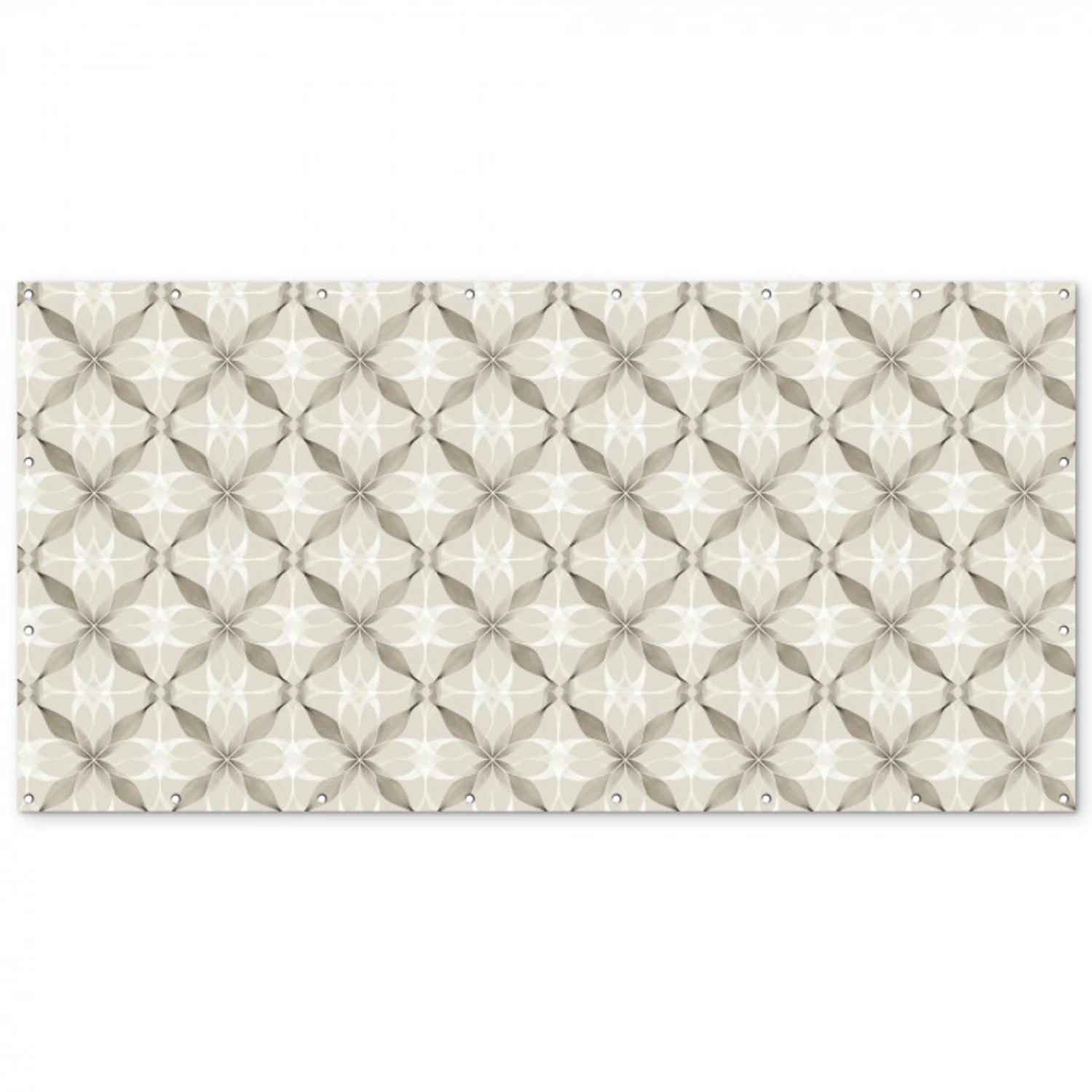 Grafisch - Patroon - Grijs Balkonbeschermer Duitsland klein 596 -zz_3d
