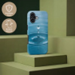 Waterdruppel - Water - Oppervlakte Toughcase MagSafe Apple iPhone 17 klein -USP_PrintM_DE