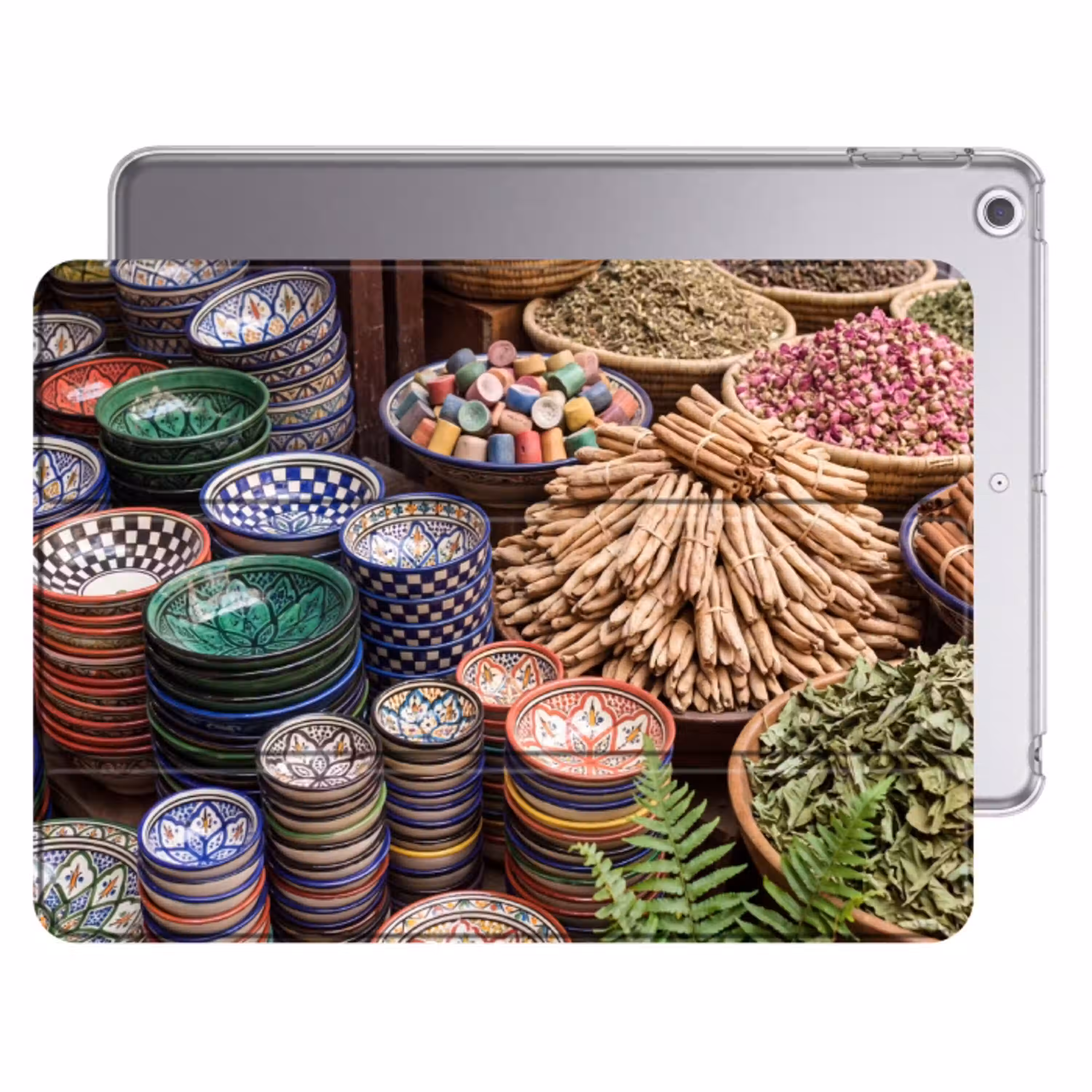 Aardewerk - Oosters - Kleurrijk Apple iPad 2017 middel -threedimensional_3d_global
