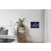 Bloemen - Nacht - Lupine - Sterrenhemel - Paars - Natuur textielposter latten blank klein -woonkamer