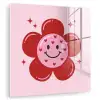 Bloem - Roze - Hartjes plexiglas 5mm klein -zzzproduct_nieuw