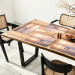 Zee - Vogels - Strand Placemat vinyl groot -zzsfeer4_Kitchenyeah-website