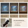 Stad Kuala Lumpur - Skyline - Wolkenkrabbers - Water Light Box met batterij (Wandlamp) middel -USP_lichtkleurNL