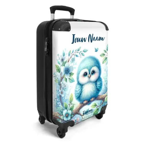 Boudewijn Blauwvacht NBS - Handbagage koffer - Kinderen Unisex middel -productfoto_3d