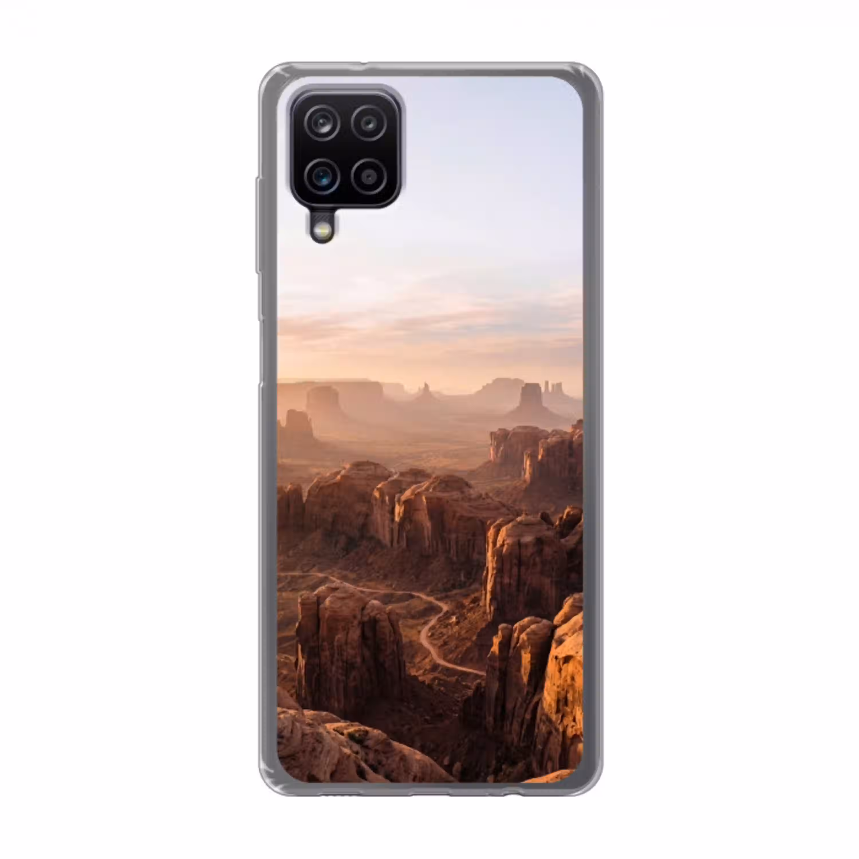Woestijn - Landschap - Natuur Telefoonhoesje Samsung Galaxy A12 klein -3d
