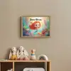 Zeemeermin - Vissen - Koraal Light Box met batterij (Wandlamp kind) middel -sfeer2_kind