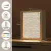 Zand - Golven - Beige Light Box met kabel (Tafellamp) klein 925 -USP_NL