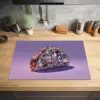 Edelstenen - Glitters - Paars - Kleurrijk Inductie beschermer vinyl 3mm klein -sfeer5