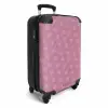 Boho - Paars patroon NBS - Handbagage koffer - Unisex middel -productfoto_3d