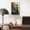 Het melkmeisje - Schilderij van Johannes Vermeer plexiglas 5mm klein -sfeer6
