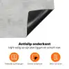 Beton - Grijs - Industrieel - Patroon Inductie beschermer vinyl 3mm klein 276 -zzzzzzz-td-onderkant