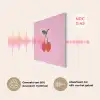 Kersen - Roze - Illustratie PET vilt klein -USP_NL